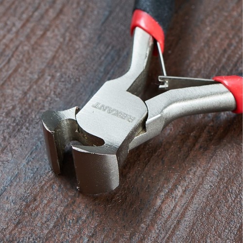 Кусачки REXANT Мини 100 мм торцевые, авторазжим, обливные рукоятки 12-4605 - изображение 5