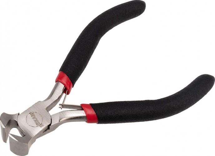 Кусачки REXANT Мини 100 мм торцевые, авторазжим, обливные рукоятки 12-4605