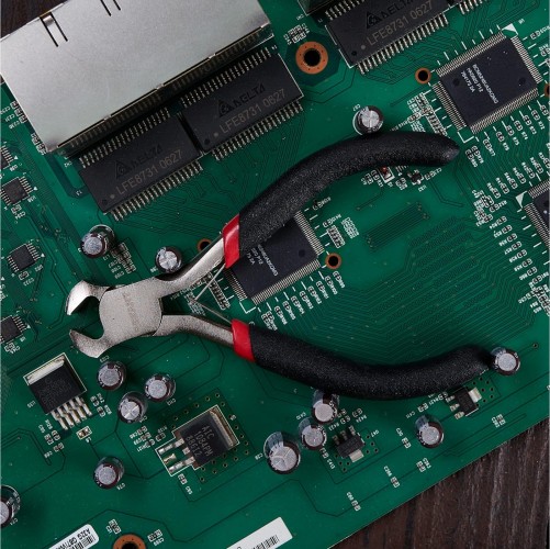 Кусачки REXANT Мини 100 мм торцевые, авторазжим, обливные рукоятки 12-4605 - изображение 4