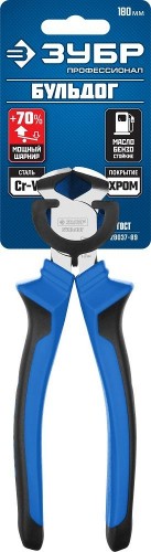 Кусачки торцовые ЗУБР ПРОФЕССИОНАЛ БУЛЬДОГ 180 мм особостойкое спец.покрытие 2201-7-18_z02 - изображение 3