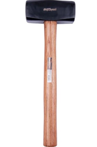 Кувалда AV Steel AV-274013 слесарная с деревянной рукояткой 3000 гр - изображение 2