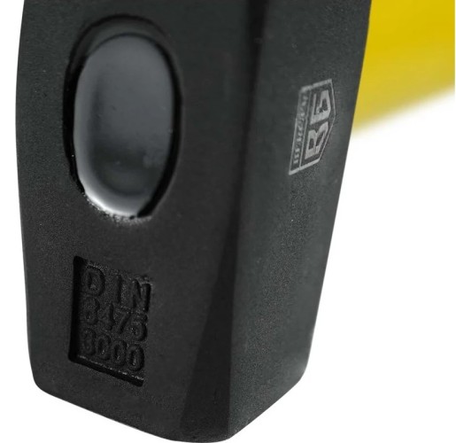 Кувалда BERGER BG1519 кованая 3000 г. 870 мм, фиберглассовая рукоятка - изображение 2