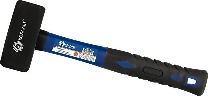 Кувалда Кобальт 240-942 1000 г, фибергласовая рукоятка