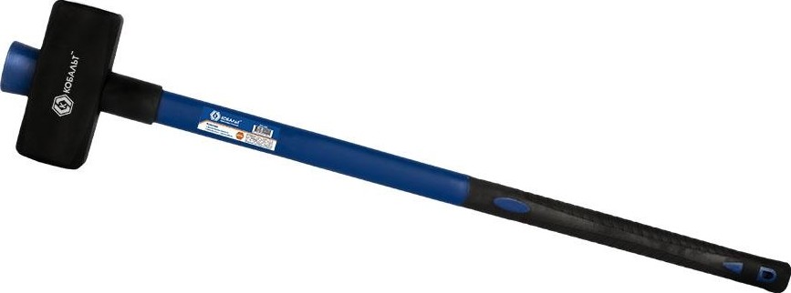 Кувалда Кобальт 241-024 6000 г, фибергласовая рукоятка обратного типа