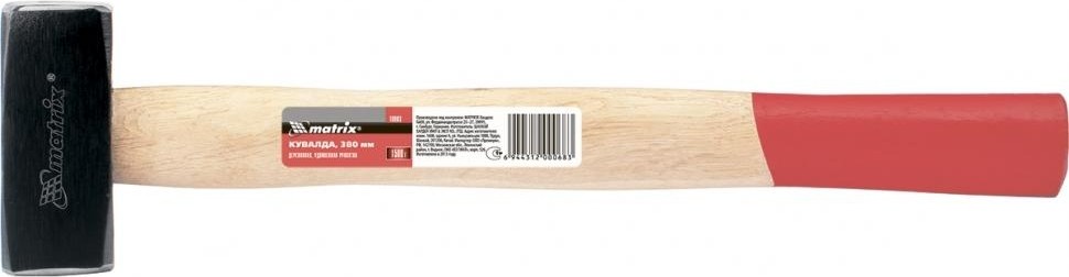 Кувалда MATRIX 10903 1.5 кг, деревянная рукоятка