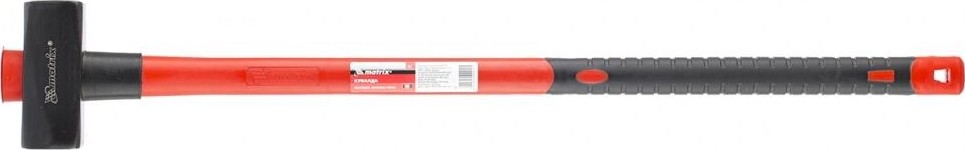 Кувалда MATRIX MASTER 10924 5.0 кг, фибергласовая обрезиненная рукоятка 10924