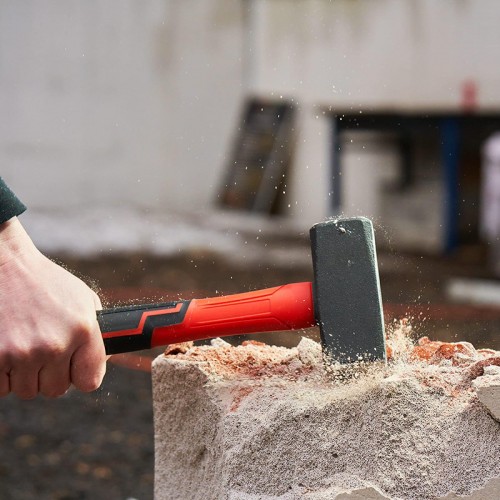 Кувалда REXANT 12-8131 с фибергласовой обрезиненной рукояткой 1500 г - изображение 3