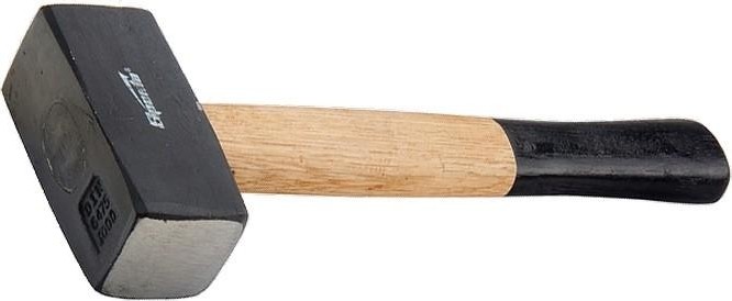 Кувалда Sparta 1500 г , кованая головка, деревянная рукоятка 10907 - изображение 2