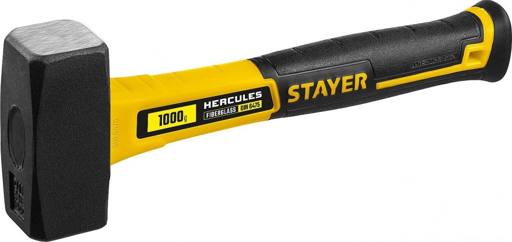 Кувалда STAYER Hercules 1 кг с фиберглассовой рукояткой 20052-10_z01