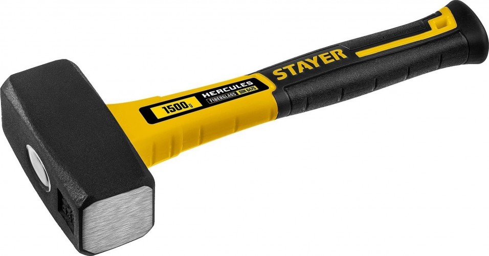 Кувалда STAYER Hercules 1.5 кг с фиберглассовой рукояткой 20052-15_z01 - изображение 3