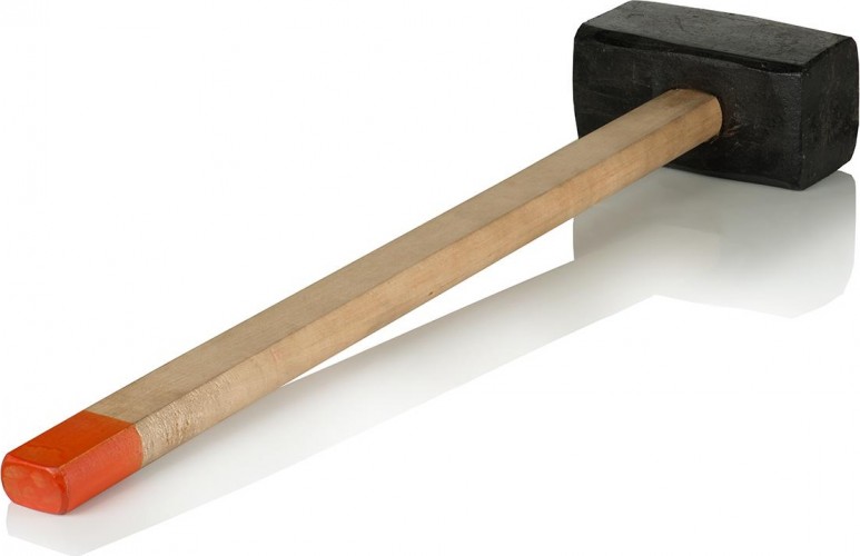 Кувалда ВАЧА 12.0 кг с деревянной ручкой К-12 К-12В - изображение 3
