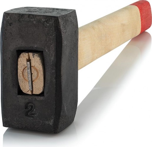 Кувалда ВАЧА  2.0 кг с деревянной ручкой К-2 К-2В - изображение 2