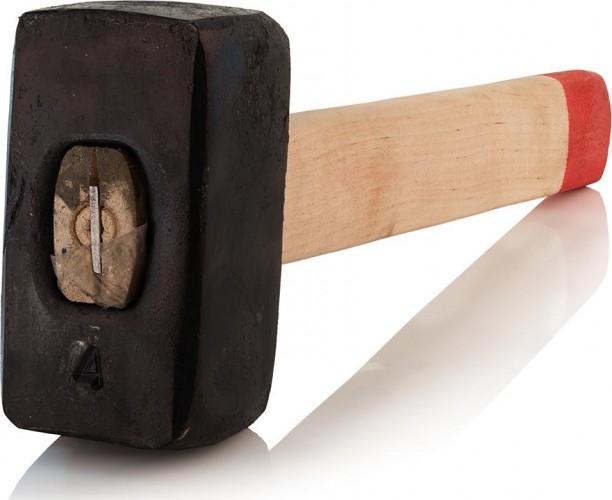 Кувалда ВАЧА  4.0 кг с деревянной ручкой К-4 К-4В - изображение 2
