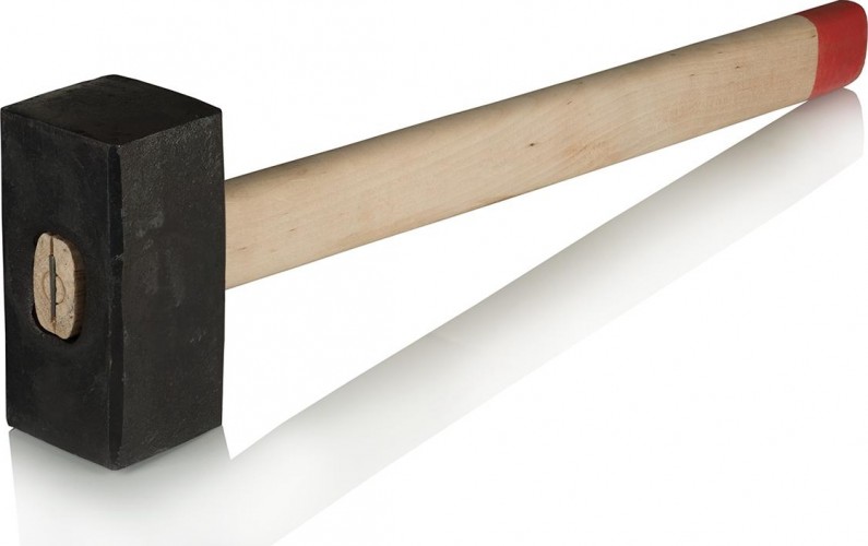Кувалда ВАЧА  7.0 кг с деревянной ручкой К-7 К-7В - изображение 2