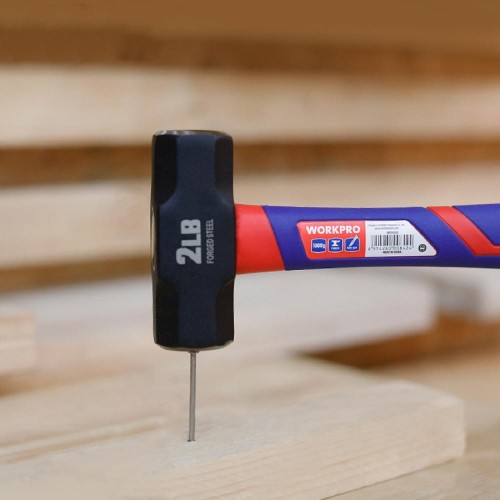 Кувалда WORKPRO WP241031 1000гр, с фиберглассовой рукояткой - изображение 5