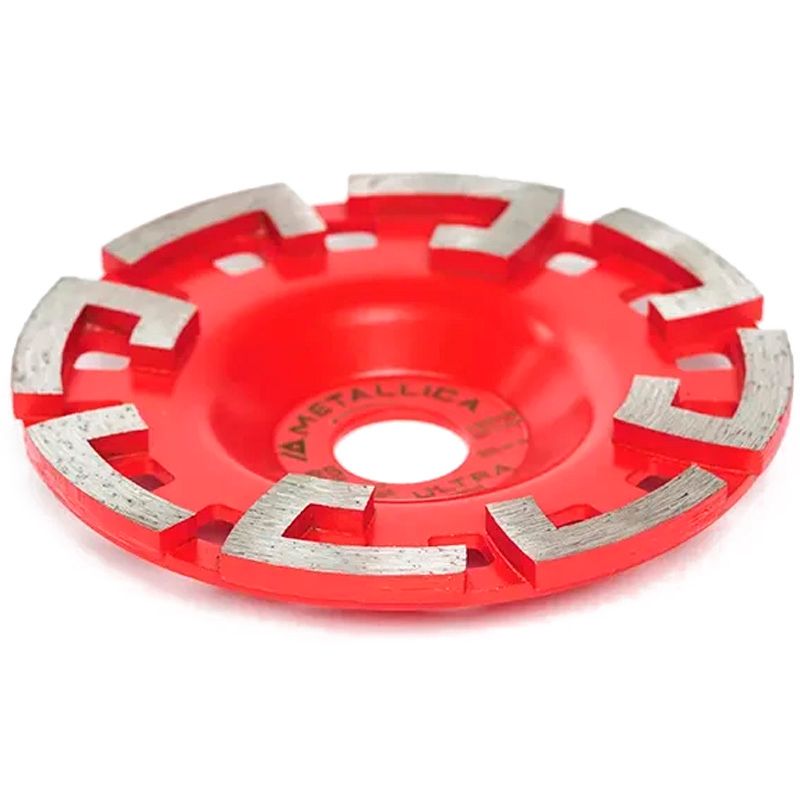 Чашка алмазная сегментная L-тип METALLICA Ultra 125x22,2 мм, по бетону