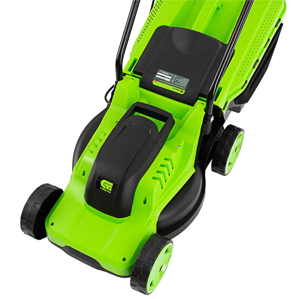 Газонокосилка электрическая L1200, 1200 Вт, ширина 32 см, 3 уровня, пластиковый травосборник 30 л. С - изображение 5