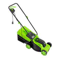 Газонокосилка электрическая L1200, 1200 Вт, ширина 32 см, 3 уровня, пластиковый травосборник 30 л. С - изображение 9