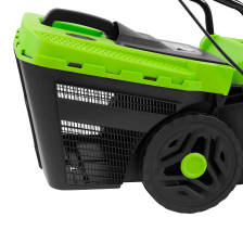 Газонокосилка электрическая L1500, 1500 Вт, ширина 33 см, 5 уровней, пластиковый травосборник 35 л С - изображение 11