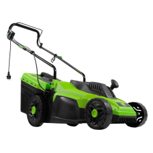 Газонокосилка электрическая L1500, 1500 Вт, ширина 33 см, 5 уровней, пластиковый травосборник 35 л С - изображение 14