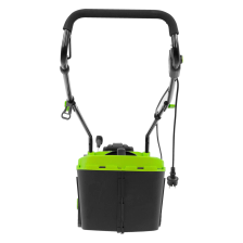 Газонокосилка электрическая L1500, 1500 Вт, ширина 33 см, 5 уровней, пластиковый травосборник 35 л С - изображение 15