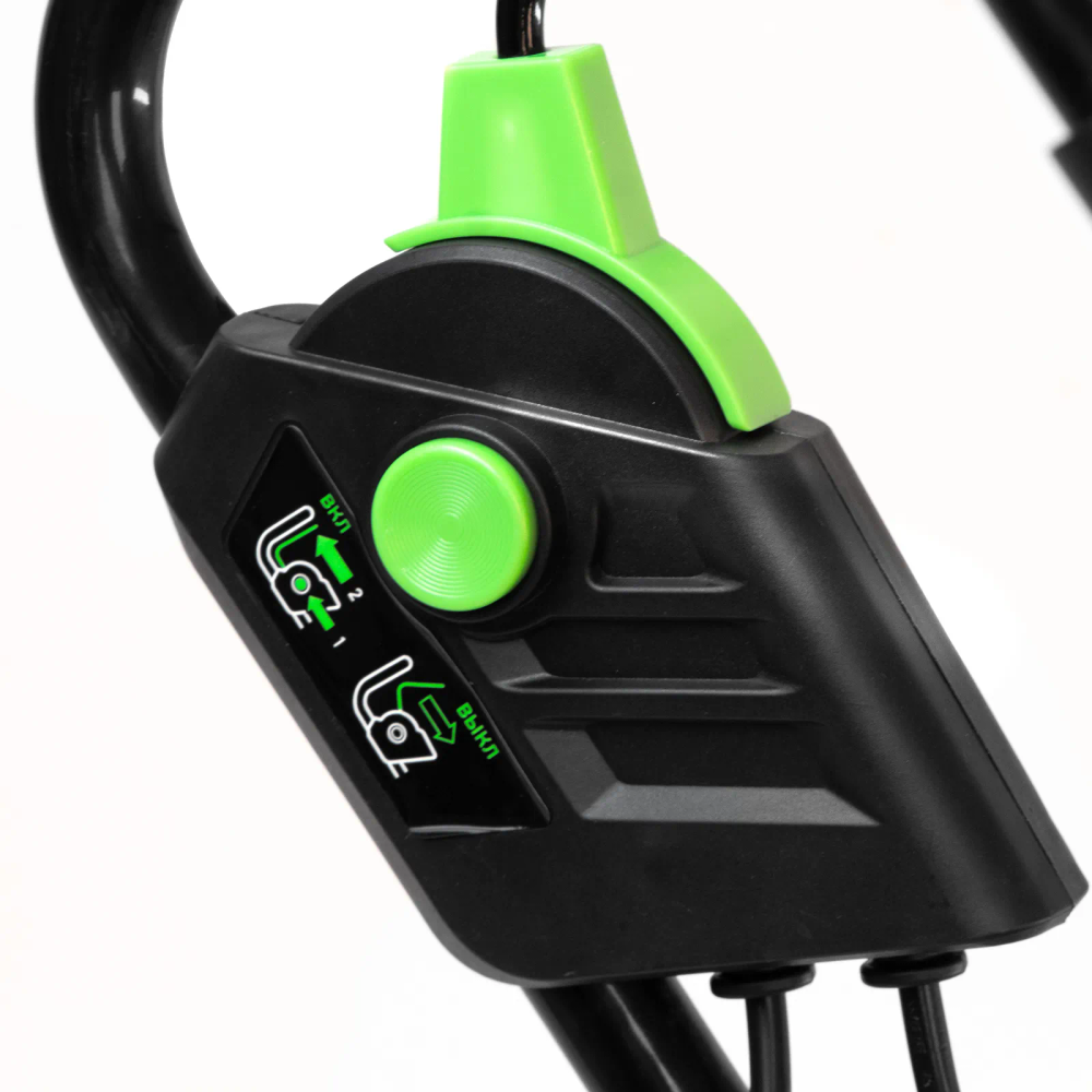 Газонокосилка электрическая L1500, 1500 Вт, ширина 33 см, 5 уровней, пластиковый травосборник 35 л С - изображение 33