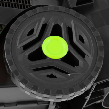 Газонокосилка электрическая L1500, 1500 Вт, ширина 33 см, 5 уровней, пластиковый травосборник 35 л С - изображение 26