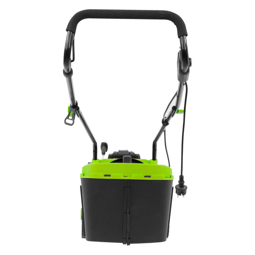 Газонокосилка электрическая L1500, 1500 Вт, ширина 33 см, 5 уровней, пластиковый травосборник 35 л С - изображение 37