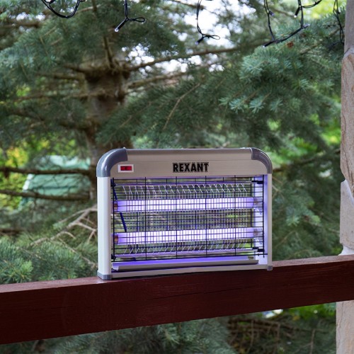 Лампа антимоскитная REXANT 71-0046 S 80м², 2х10Вт, 220В - изображение 2