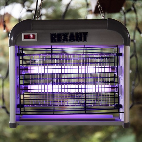 Лампа антимоскитная REXANT 71-0036 2х6Вт, 220В, S 60м² - изображение 3