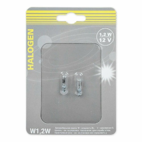 Лампа галогеновая GANZ GIP06060 24V W1,2W 1,2W W2x4,6d 2 шт. - изображение 2