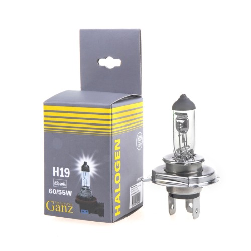 Лампа галогеновая GANZ GIP06091 12V H19 60/55W PU43t 1 шт.