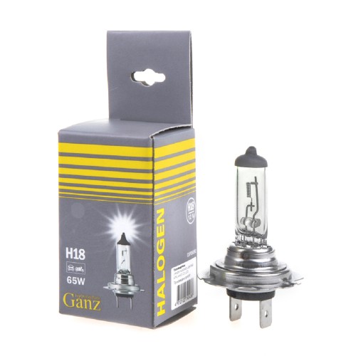 Лампа галогеновая GANZ GIP06092 12V H18 65W PY26d-1 1 шт.