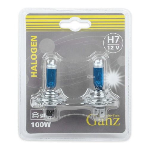 Лампа галогеновая GANZ GIP06057 12V H7 100W +50% PX26d 5000k 2 шт.