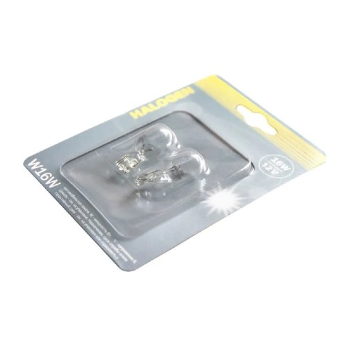 Лампа галогеновая GANZ GIP06094 W16W T15 12V 16W W2.1x9.5d 2 шт. - изображение 2