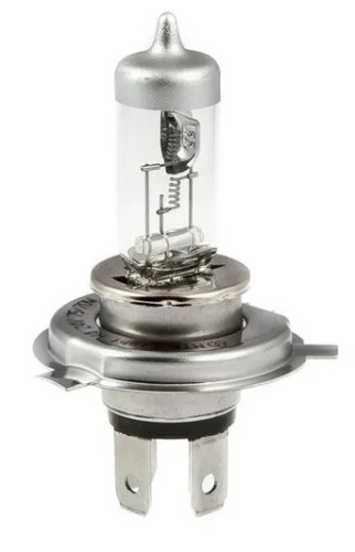 Лампа галогеновая MTF LIGHT H4 24V 75/70W LONG LIFE x4 HS2404