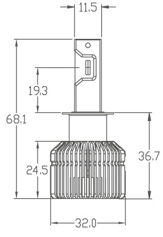 Лампа галогеновая MTF LIGHT HB3 9005 12V 65W LONG LIFE x4 блистер HLL12B3b - изображение 4