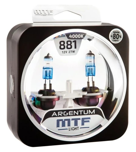 Лампа галогеновая MTF LIGHT серия ARGENTUM H8A1281 - изображение 2