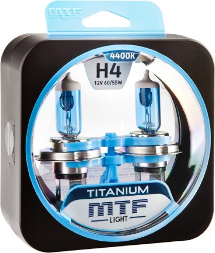 Лампа галогеновая MTF LIGHT серия TITANIUM H4, 12V, 60/55W HTN1204 - изображение 4