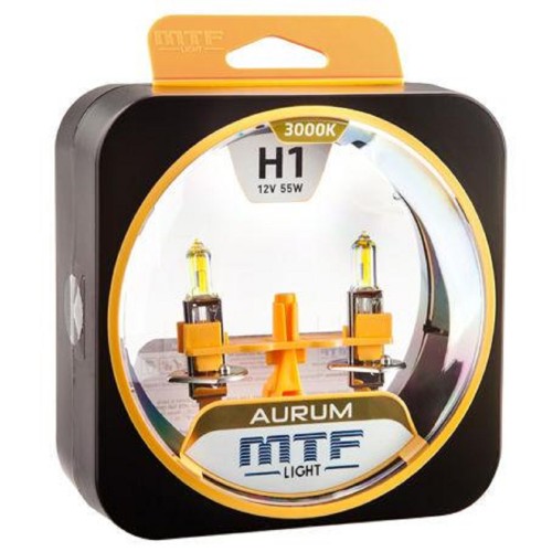 Лампа галогеновая MTF LIGHT серия AURUM H1, 12V, 55W HAU1201 - изображение 4