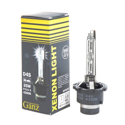 Лампа ксеноновая GANZ GIP06087 ксеноновая D4S 12V 35W P32d-5 4300K
