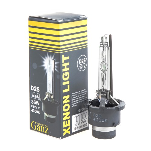 Лампа ксеноновая GANZ GIP06085 ксеноновая D2S 12V 35W P32d-2 4300K