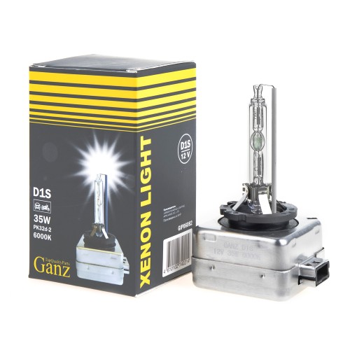 Лампа ксеноновая GANZ GIP06082 ксеноновая D1S 12V 35W PK32d-2 6000K
