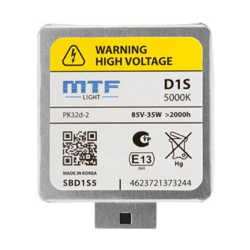 Лампа ксеноновая MTF LIGHT D1S, 85В, 35Вт, 5000К TREND SBD1S5 - изображение 3