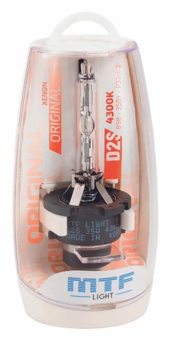 Лампа ксеноновая MTF LIGHT D2S, 85В, 35Вт, 4300К ORIGINAL SBD2S4