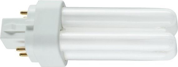Лампа люминесцентная Osram CFL DULUX компактная неинтегрированная d/e 26w/830 g24q-3 10 4050300327235 - изображение 2