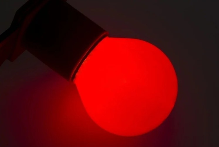 Лампа накаливания Neon-Night 401-112 Е27, 10 Bт, красная колба - изображение 2