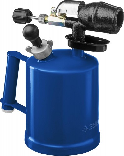 Лампа паяльная ЗУБР Профессионал САМОТЛОР с чугунным эжектором, 2 л 40650-2.0_z02