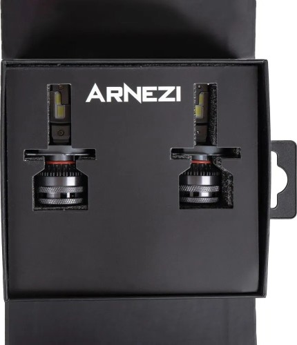 Лампа светодиодная ARNEZI 12/24V H4/H19 65W 4900lm P43t 6000K Extra Vision LED 2 шт. DUOBOX IP68 A2000003 - изображение 4