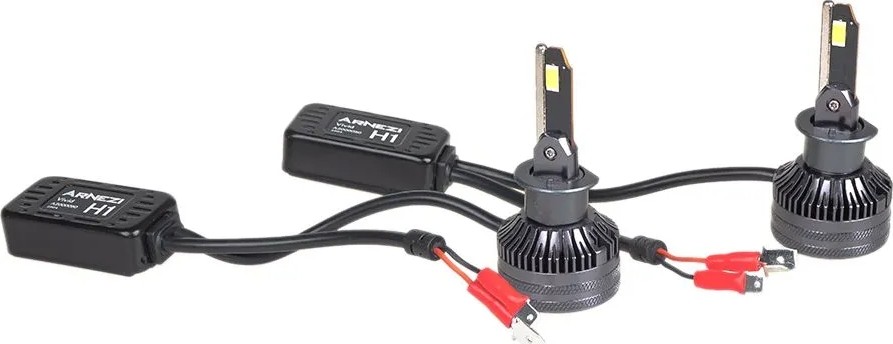 Лампа светодиодная ARNEZI 12/24V H1 45W 3500lm 6000K Vivid LED 2 шт. DUOBOX IP68 A2000050 - изображение 5